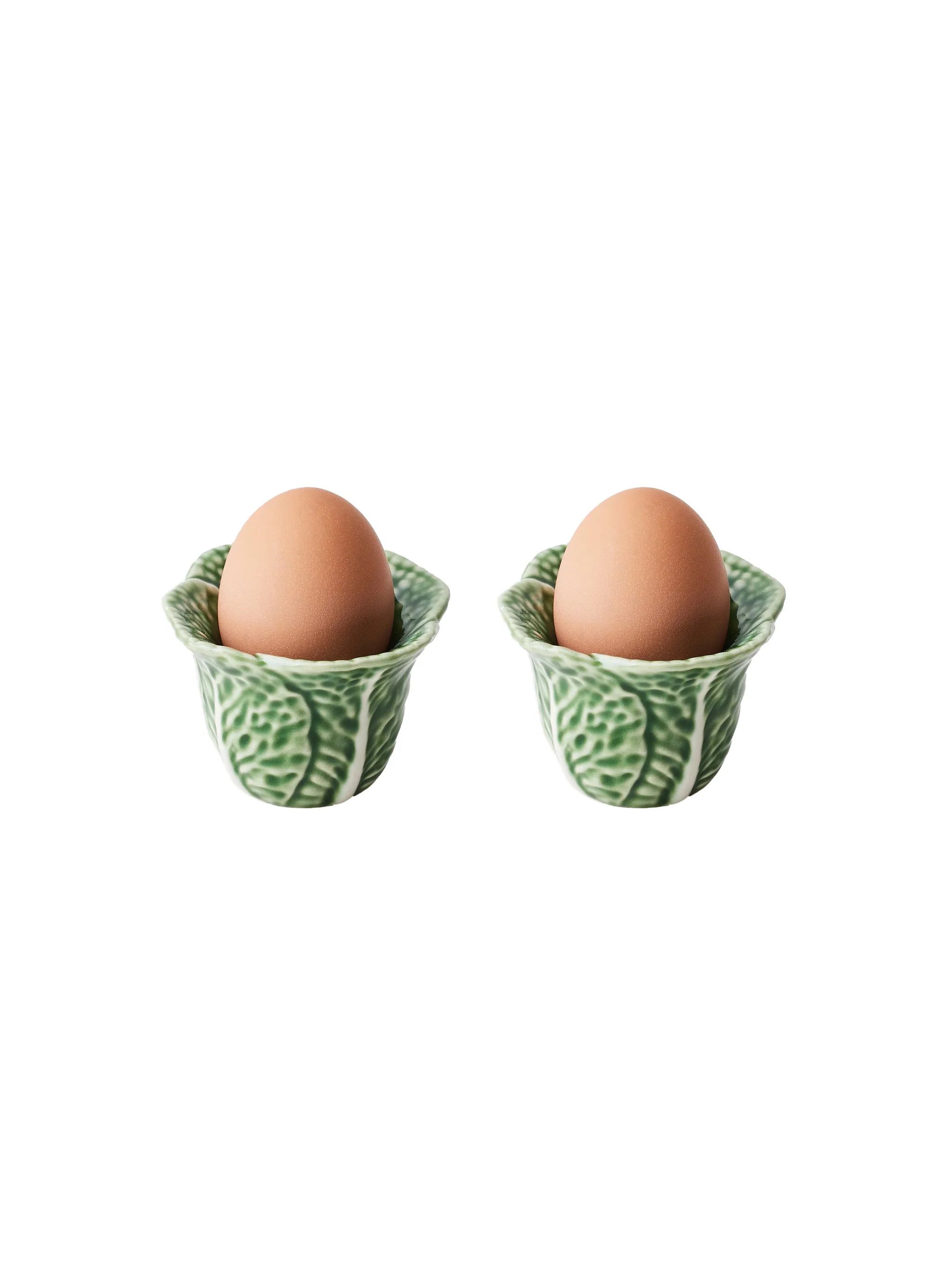 Bordallo Pinheiro Cabbage Egg Cups | Weston Table