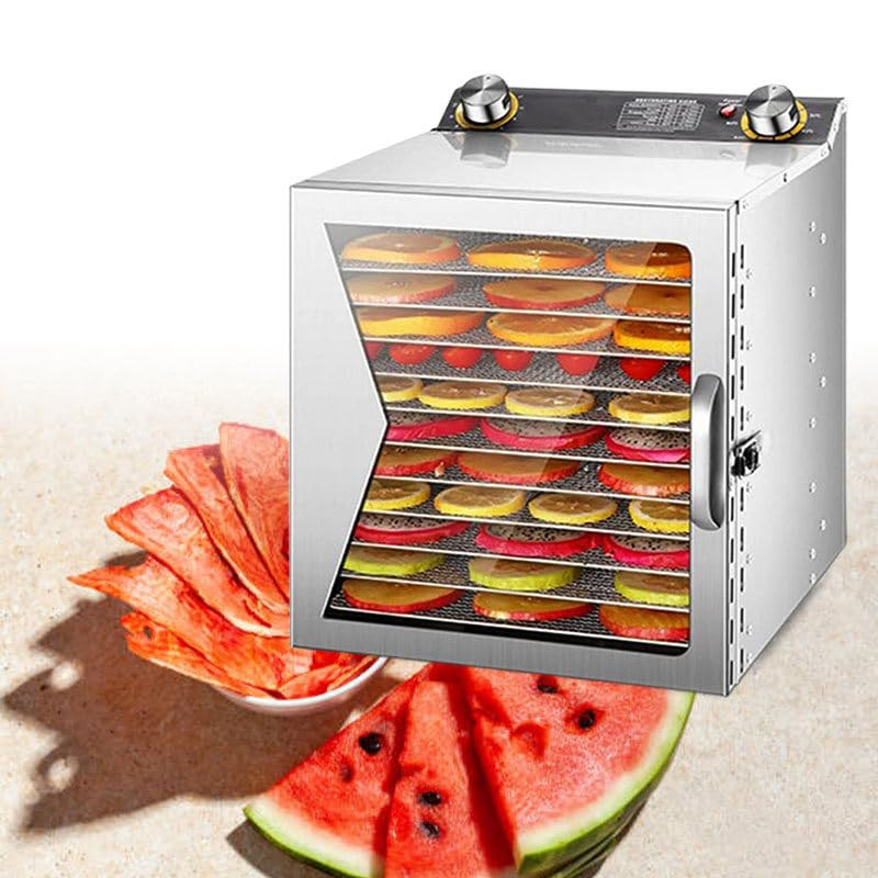 High-Performance Freeze Dryer Machine, 12/18 Layers, 0-12H Timer, Adjustable 35-90℃ Temperature... | Amazon (US)