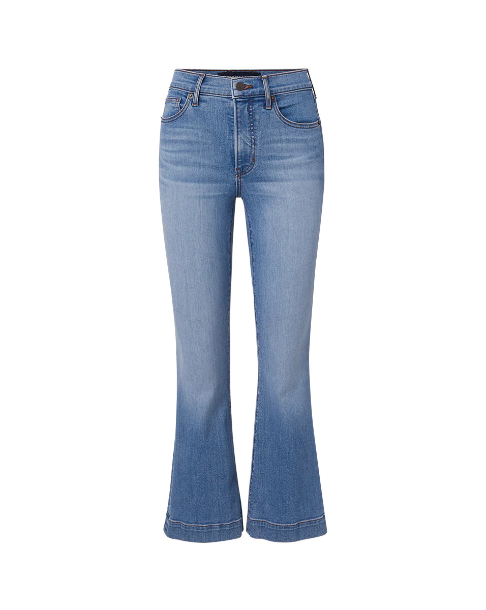 Carson Kick-Flare Jean in Amethyst | Veronica Beard | Veronica Beard