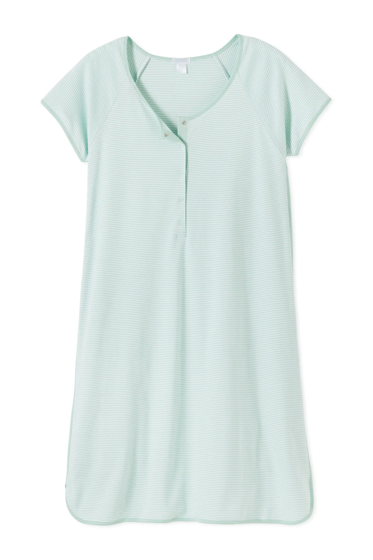 Pima Maternity Nightgown in Parisian Green | Lake Pajamas