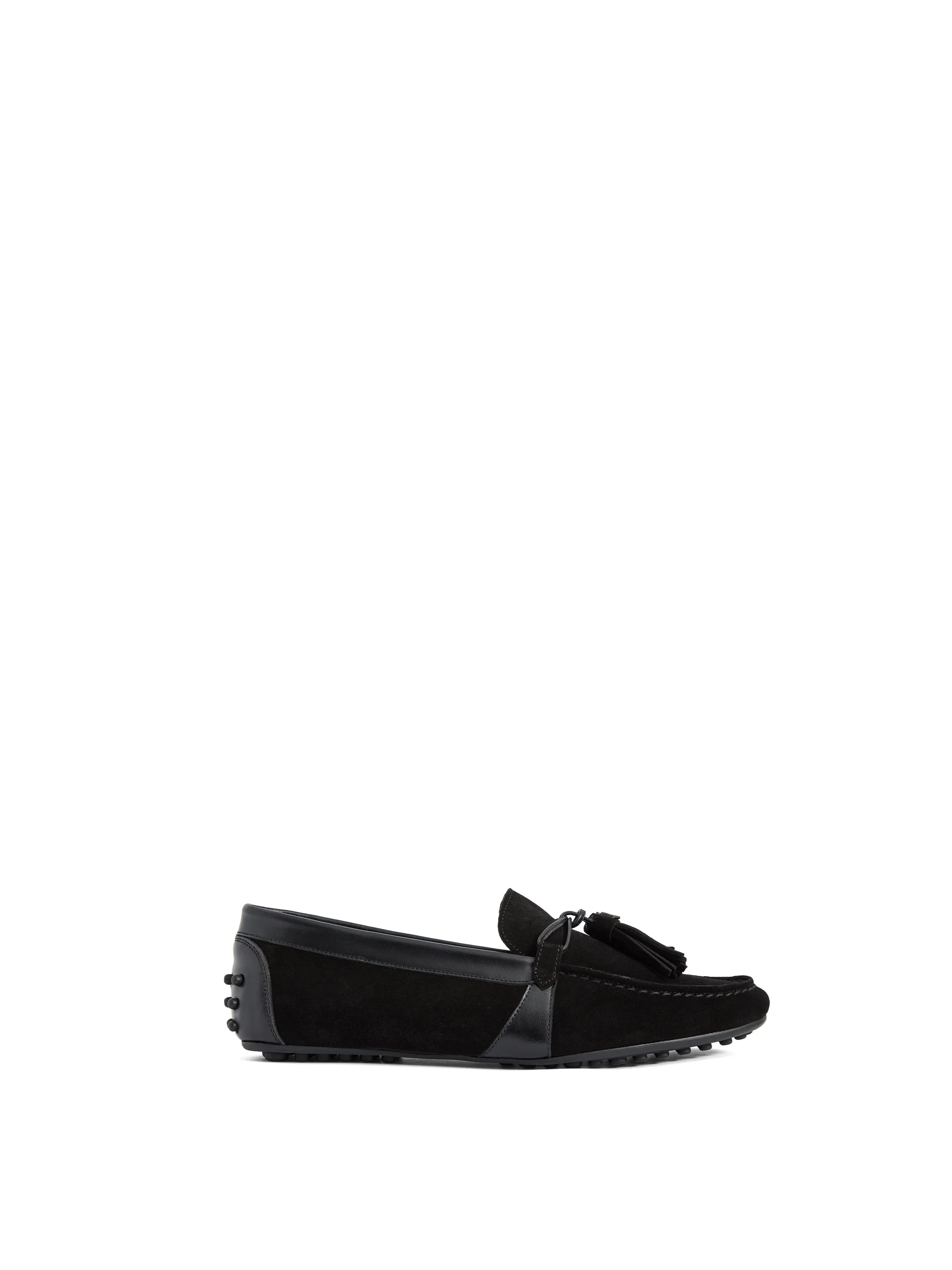 Rutland - Women's Driver - Black Suede | Fairfax & Favor | Fairfax & Favor (UK)