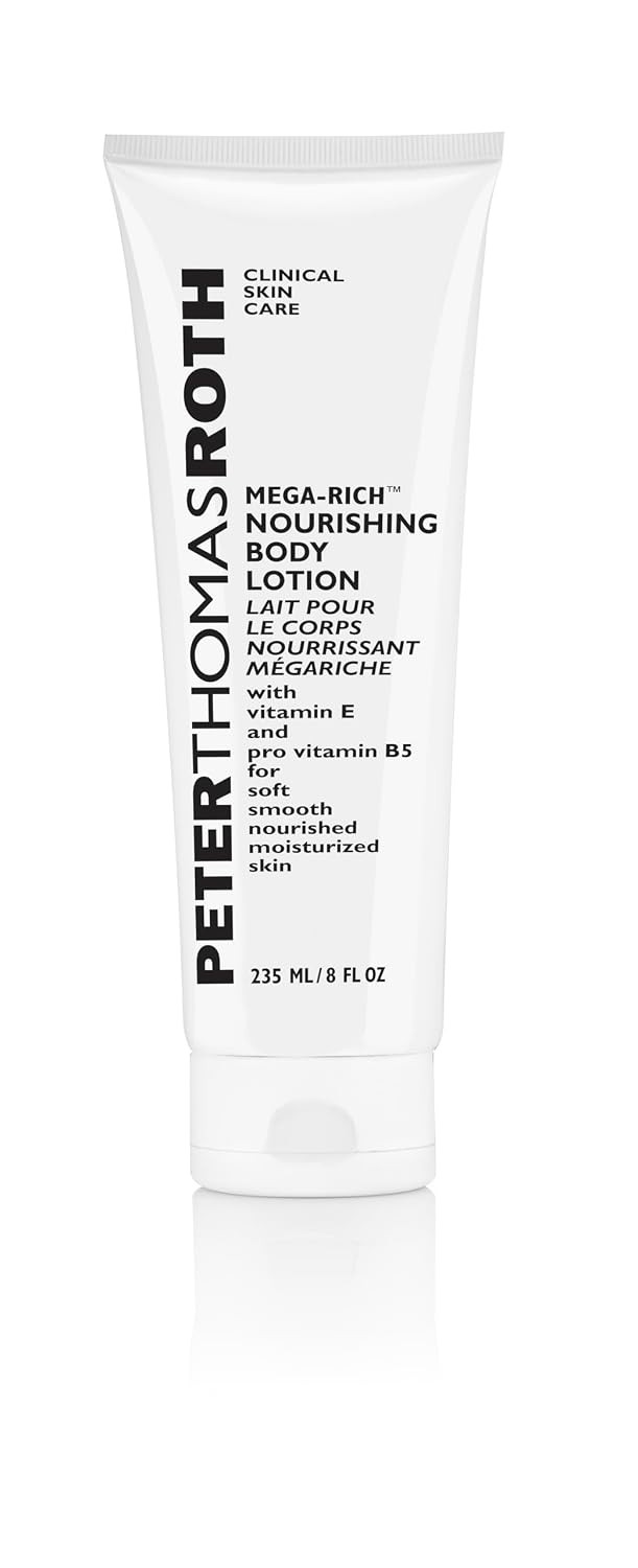 Peter Thomas Roth | Mega-Rich Nourishing Body Lotion | for Dry and Dehydrated Skin,8 Fl Oz (Pack of 1) | Amazon (US)