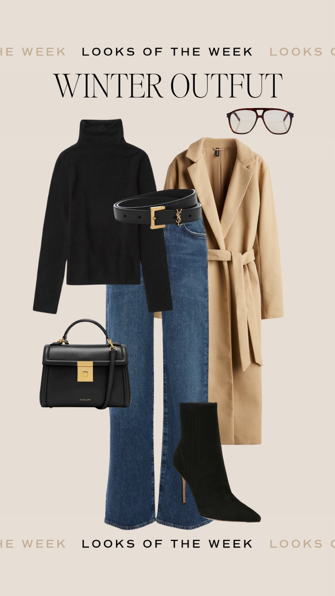 Winter outfit idea styled by Becky 
