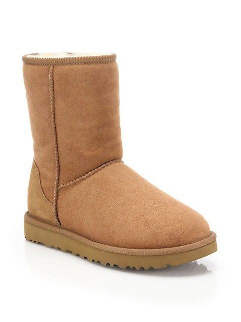 Classic Short II Sheepskin-Lined Suede Boots | Saks Fifth Avenue