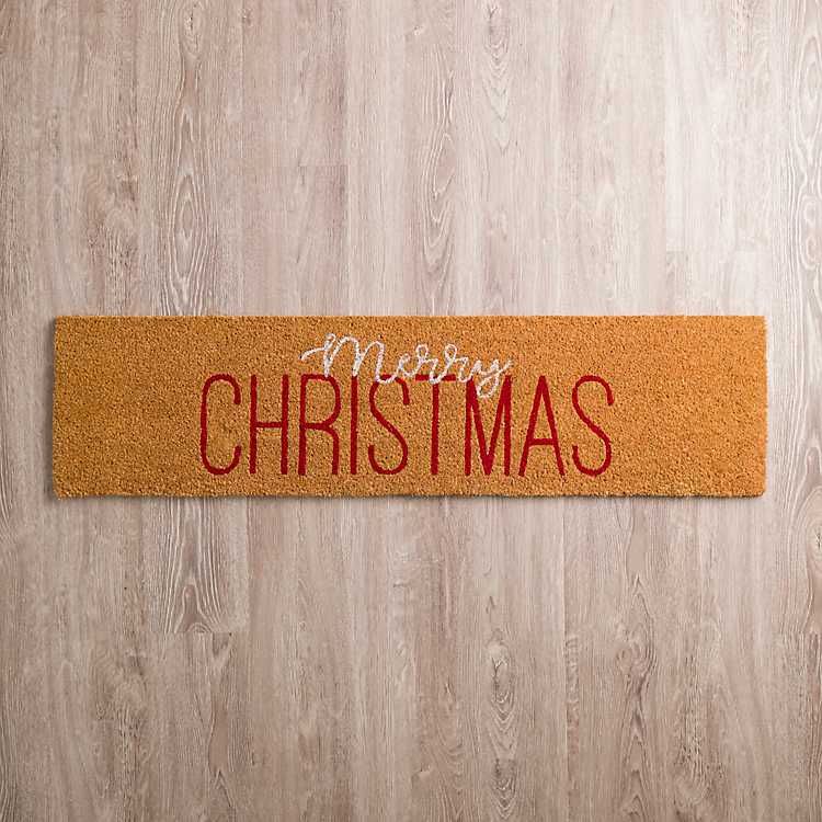 Merry Christmas Coir Doormat | Kirkland's Home