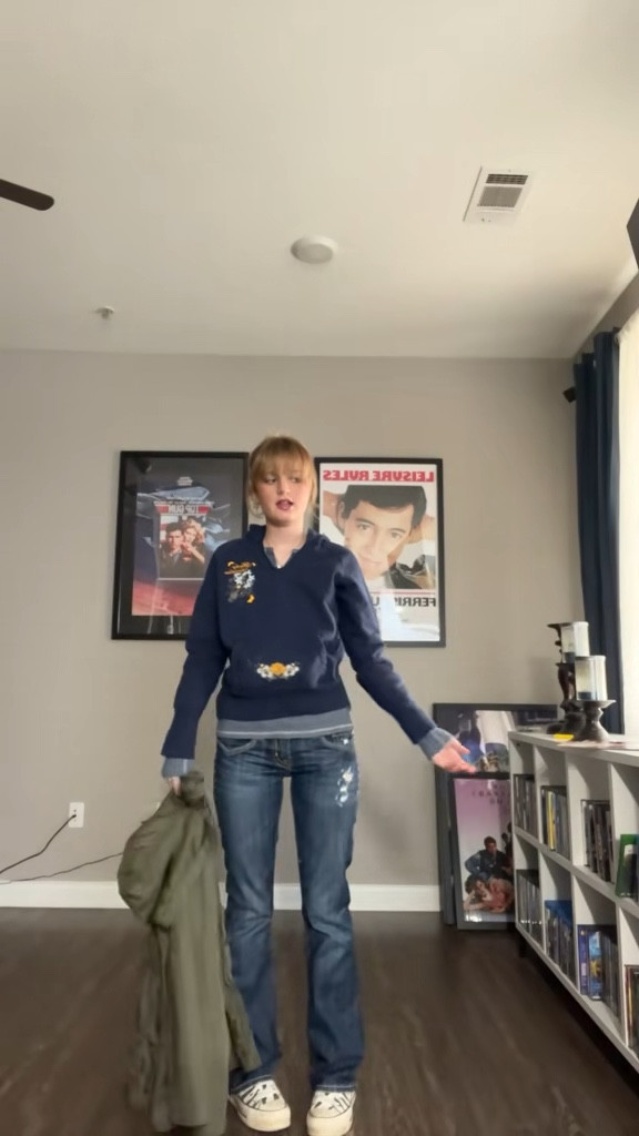 jeans are mek denim usa, shirt is aerie dyed blue myself, hoodie is harley davidson

#LTKPetite #LTKU #LTKHome