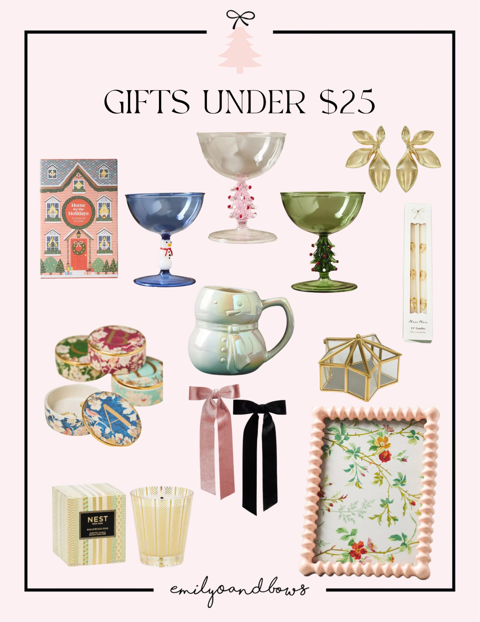 Holiday gifts under $25!🎄🎁🎀 



#LTKGiftGuide #LTKSeasonal #LTKHoliday