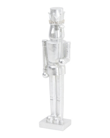14in Metallic Nutcracker Soldier | TJ Maxx