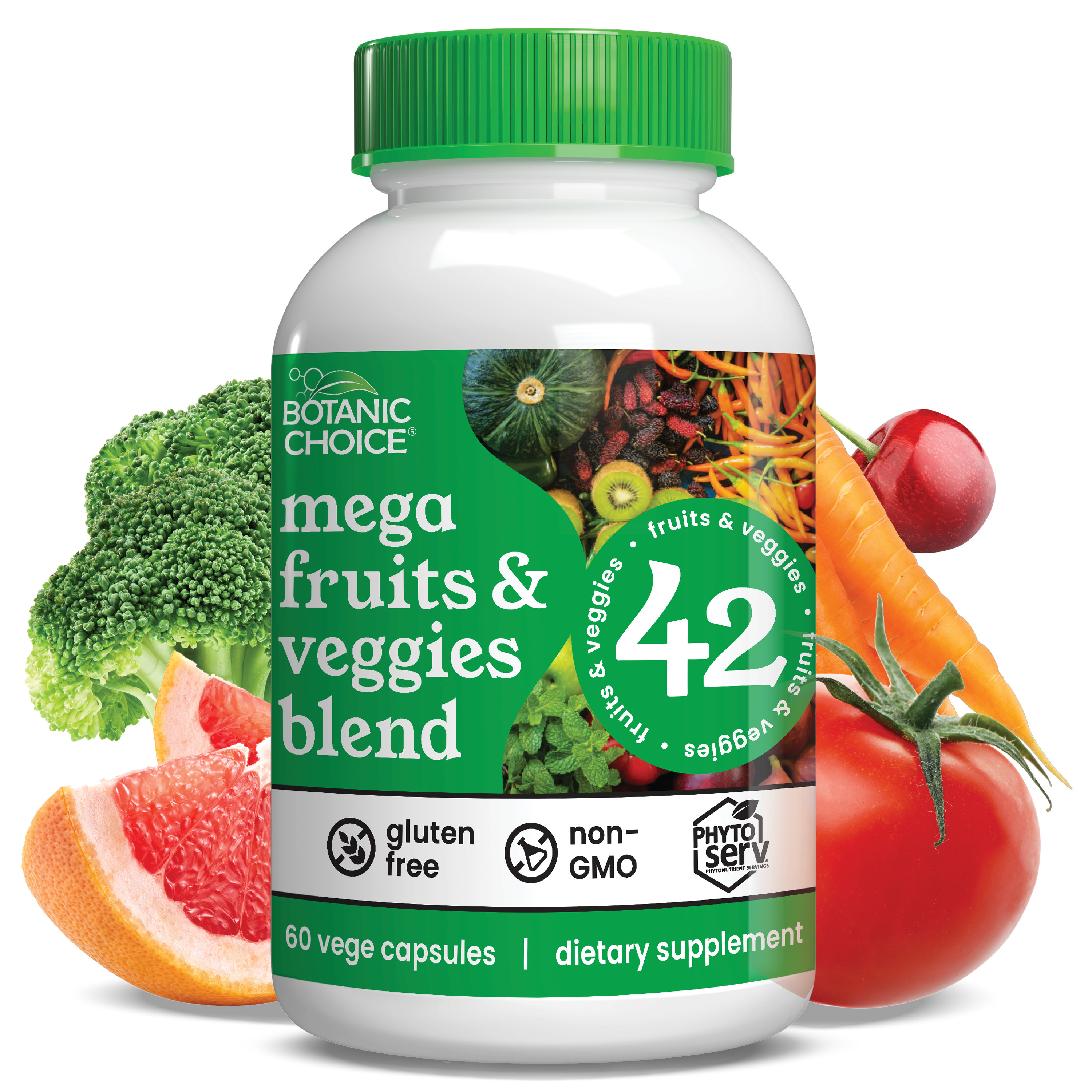 Mega Fruits & Veggies Blend | Botanic Choice