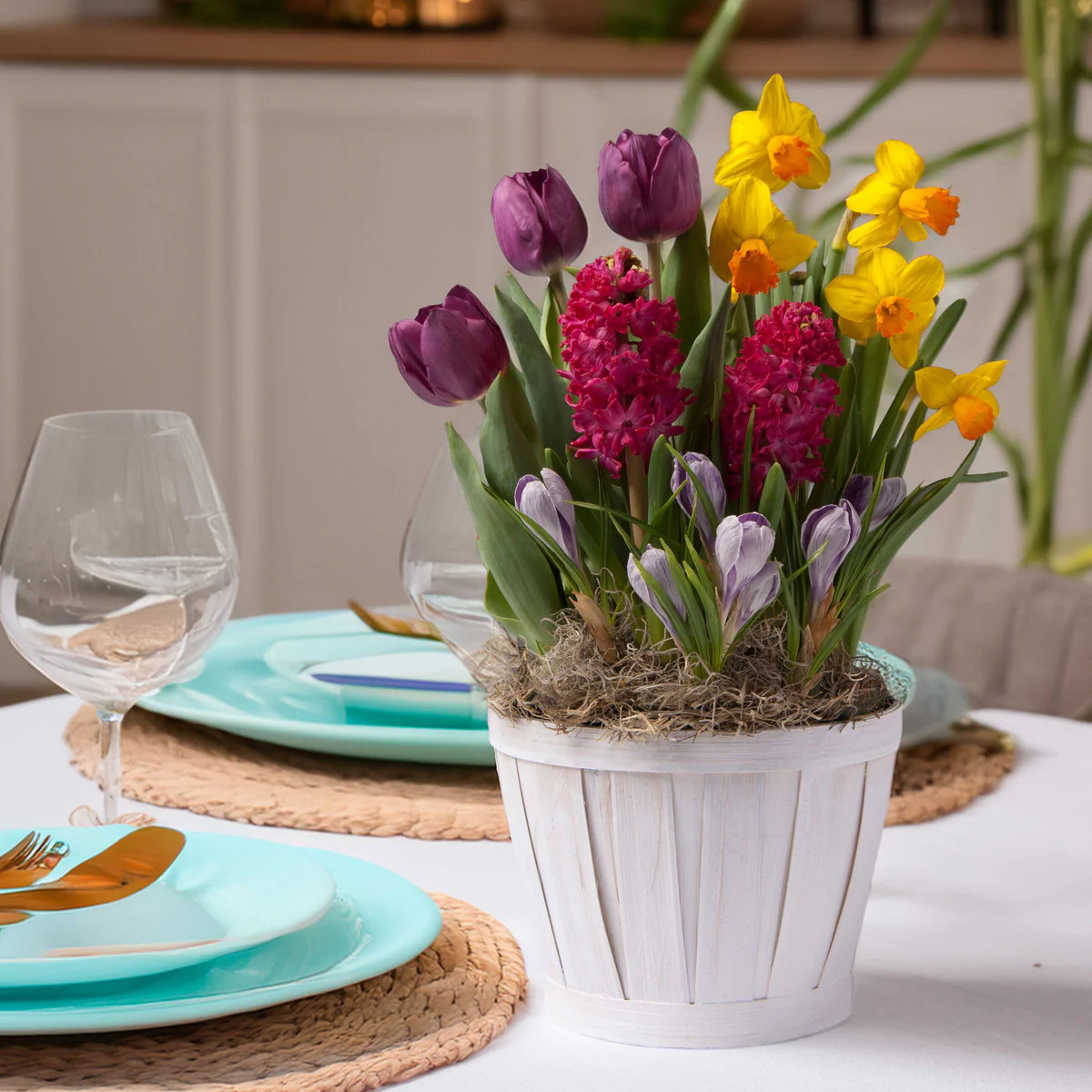 Bright Spring Mix Florals Bulb Garden | Plow & Hearth
