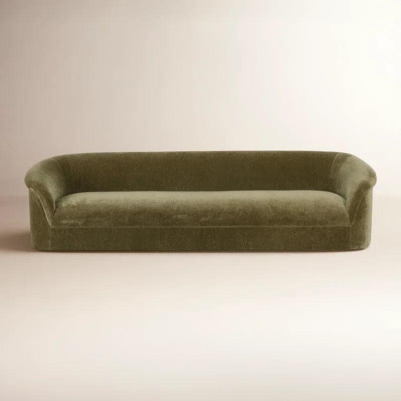 Arthur 109'' Velvet Upholstered Sofa | Wayfair North America