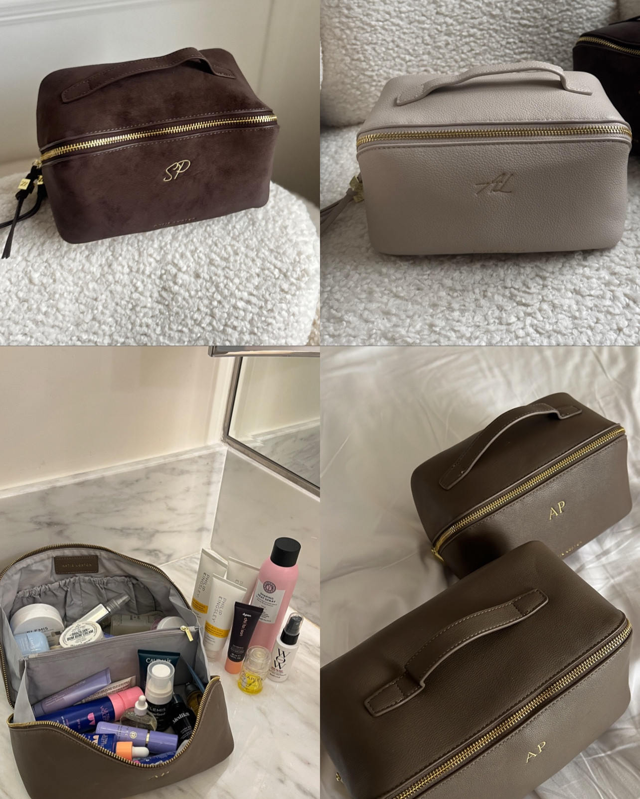 AALI- the perfect gift for Eid or for yourself!
- the wash bags come in a medium & large size
- different personalised options available
- the bags fit so much & I keep the medium size in my handbag when travelling

