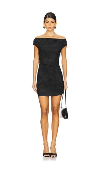 Hilton Mini Dress in Black | Revolve Clothing (Global)