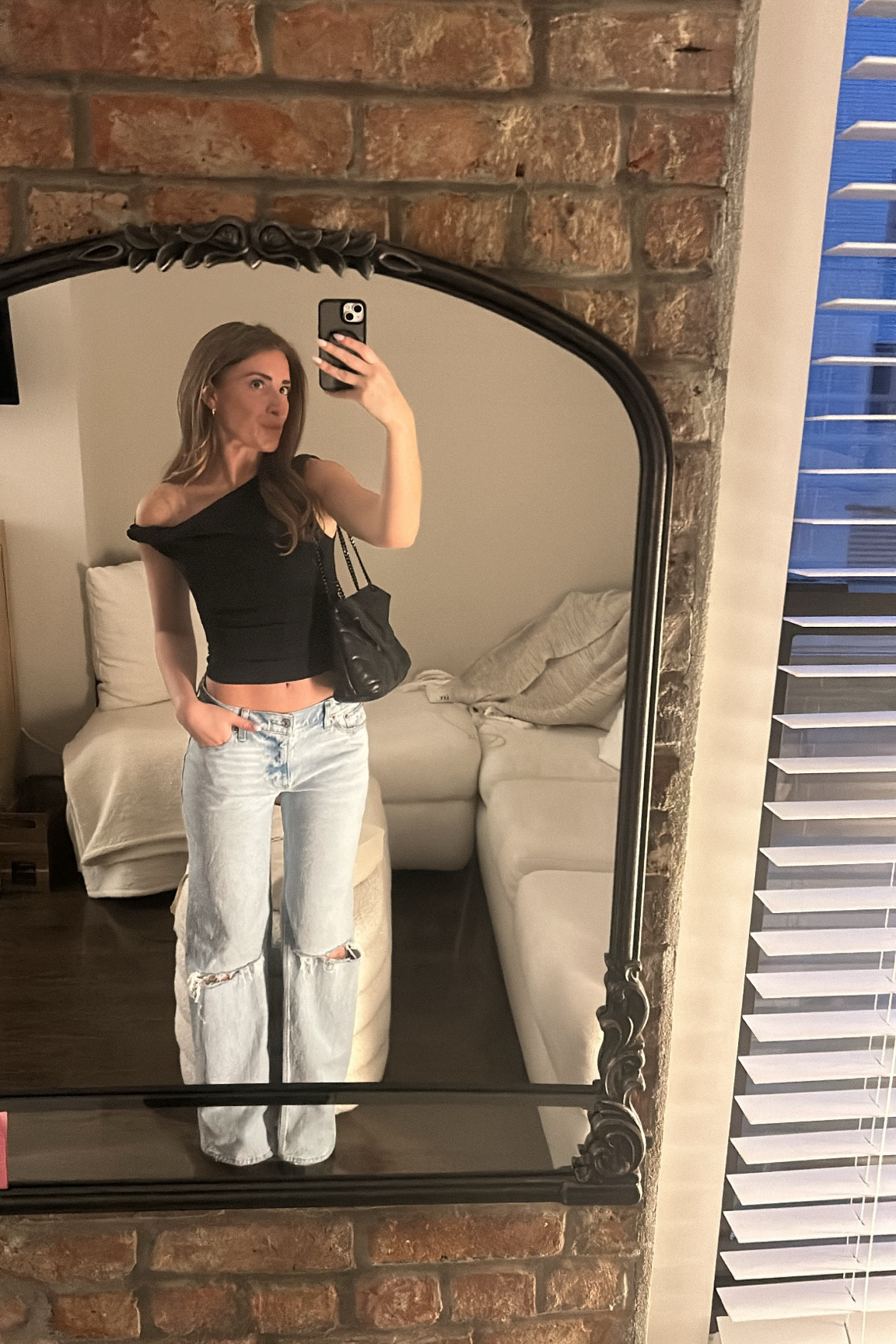 Baggy low rise jeans for the win #lowrise #baggyjeans #zara