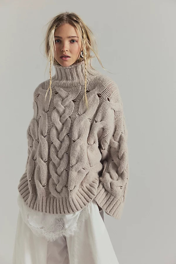Clementine SoftSpun Cable Knit Pullover | Free People (Global - UK&FR Excluded)