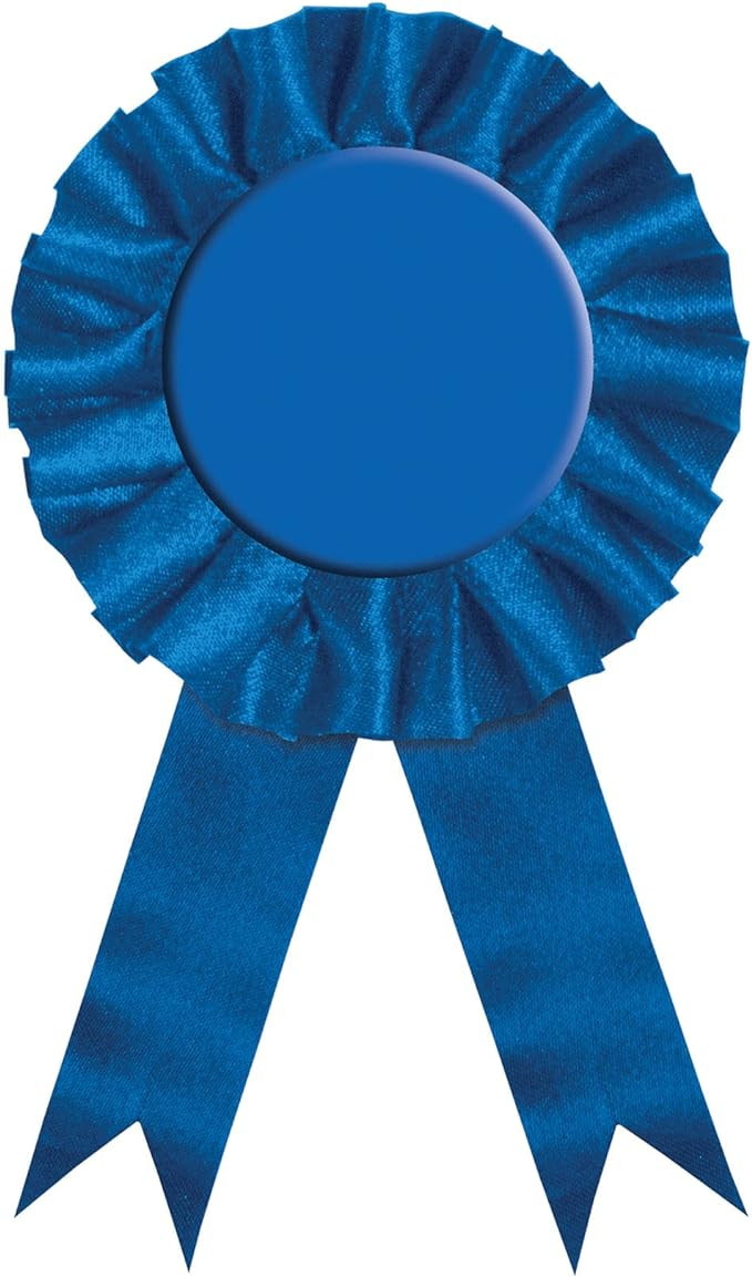 Award Ribbon (blue) Party Accessory  (1 count) (1/Pkg) | Amazon (US)