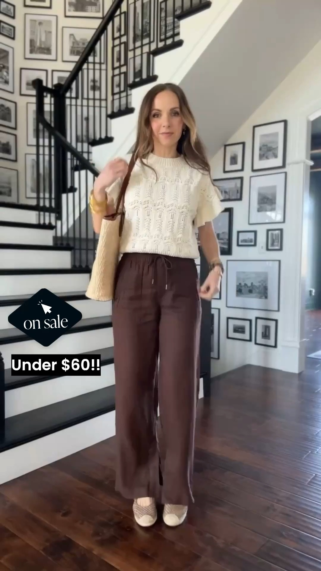 We all know brown is THE color right now and these linen pants are 40% off through 3/23! Don’t miss out! 

#LTKSaleAlert