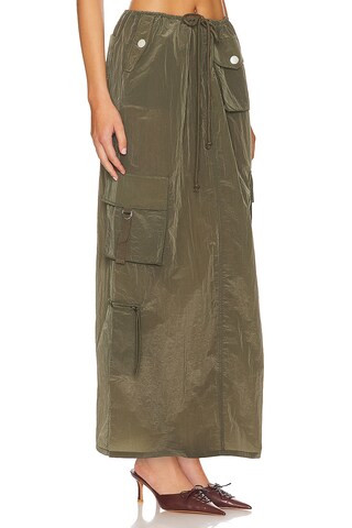 Lovers and Friends Noah Maxi Skirt in Olive Green from Revolve.com | Revolve Clothing (Global)