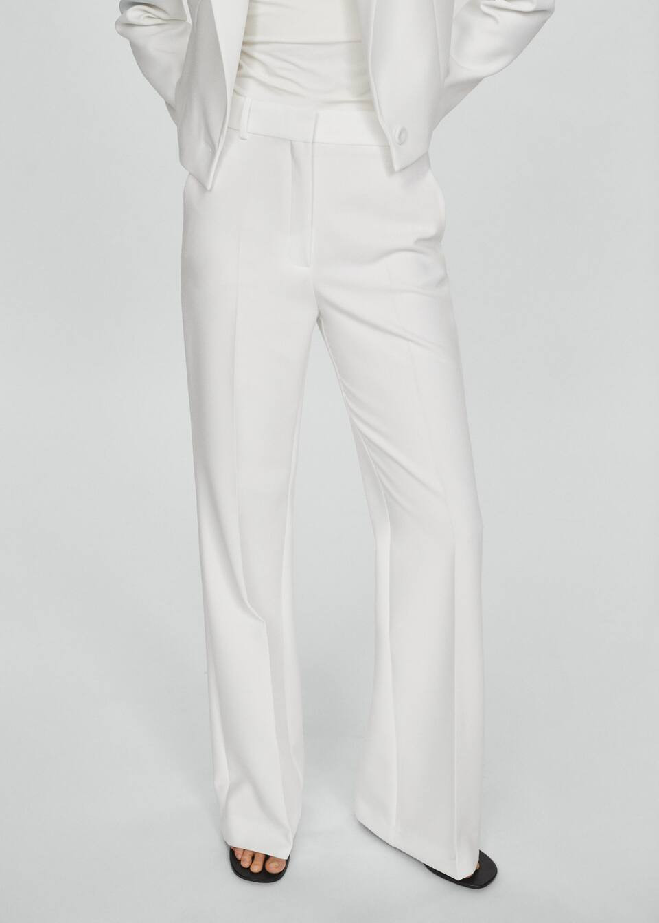 Straight suit pants -  Women | Mango USA | MANGO (US)