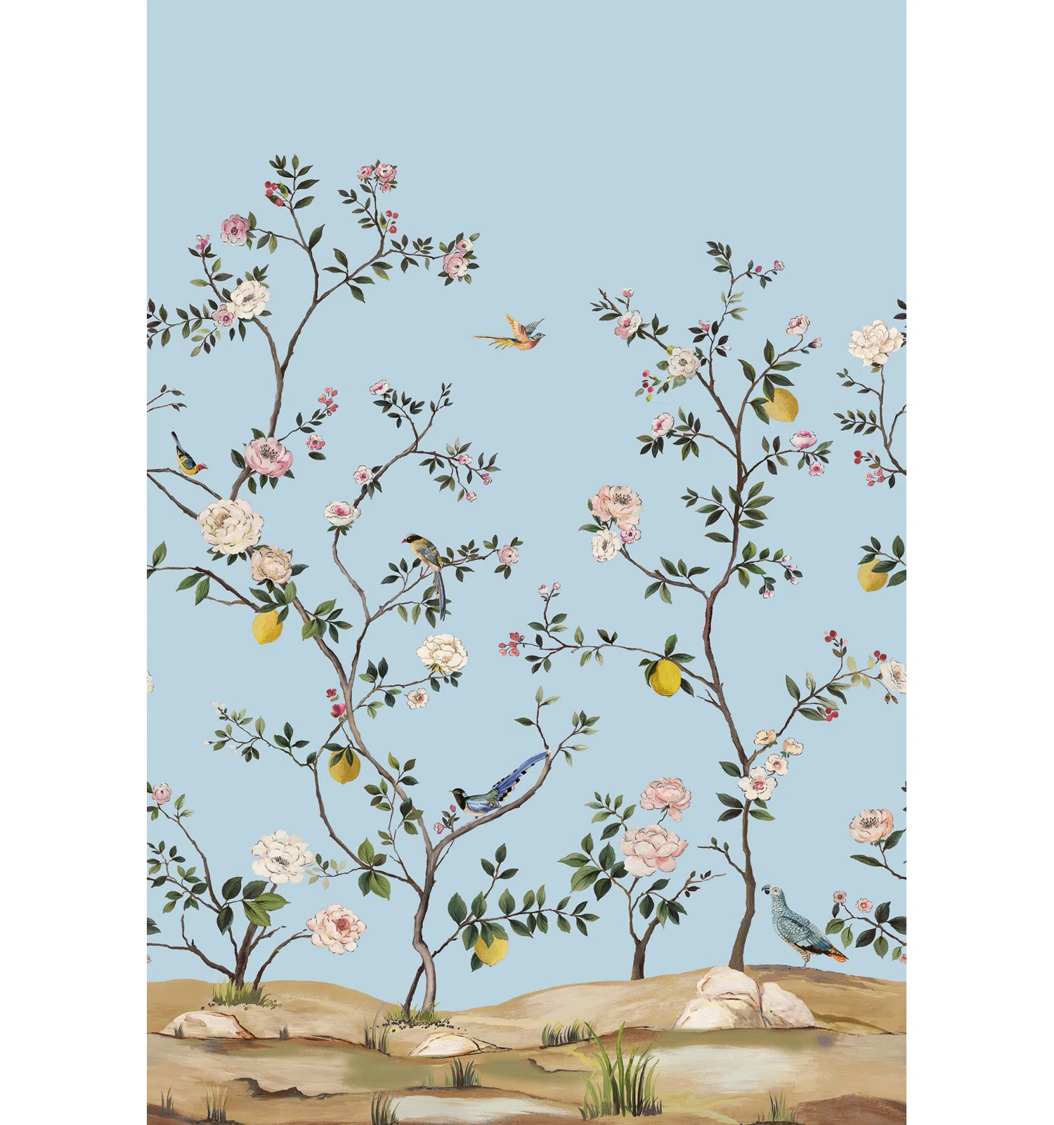 Ararat Floral Wall Mural | Wayfair North America