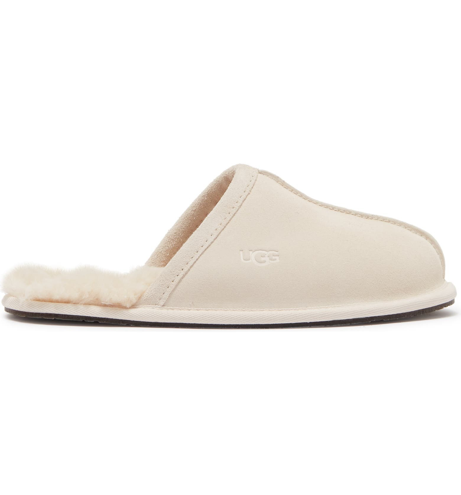 Pearle Faux Fur Lined Scuff Slipper | Nordstrom Rack