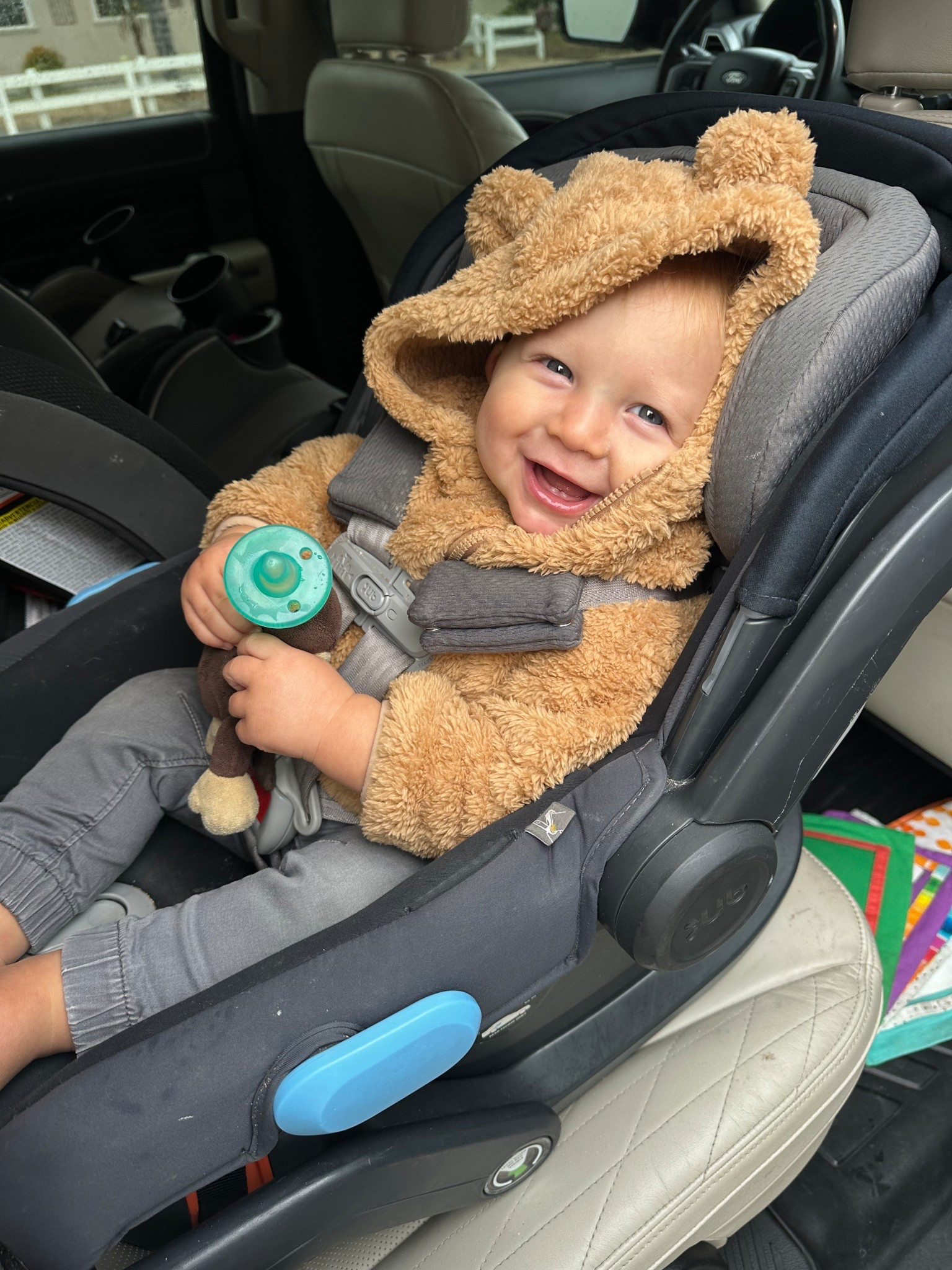 Babies in fuzzy bear jackets >> 

#LTKBaby #LTKmomlife