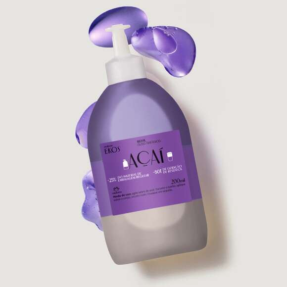 Refil Óleo Trifásico Desodorante Corporal Ekos Açaí | Natura BR
