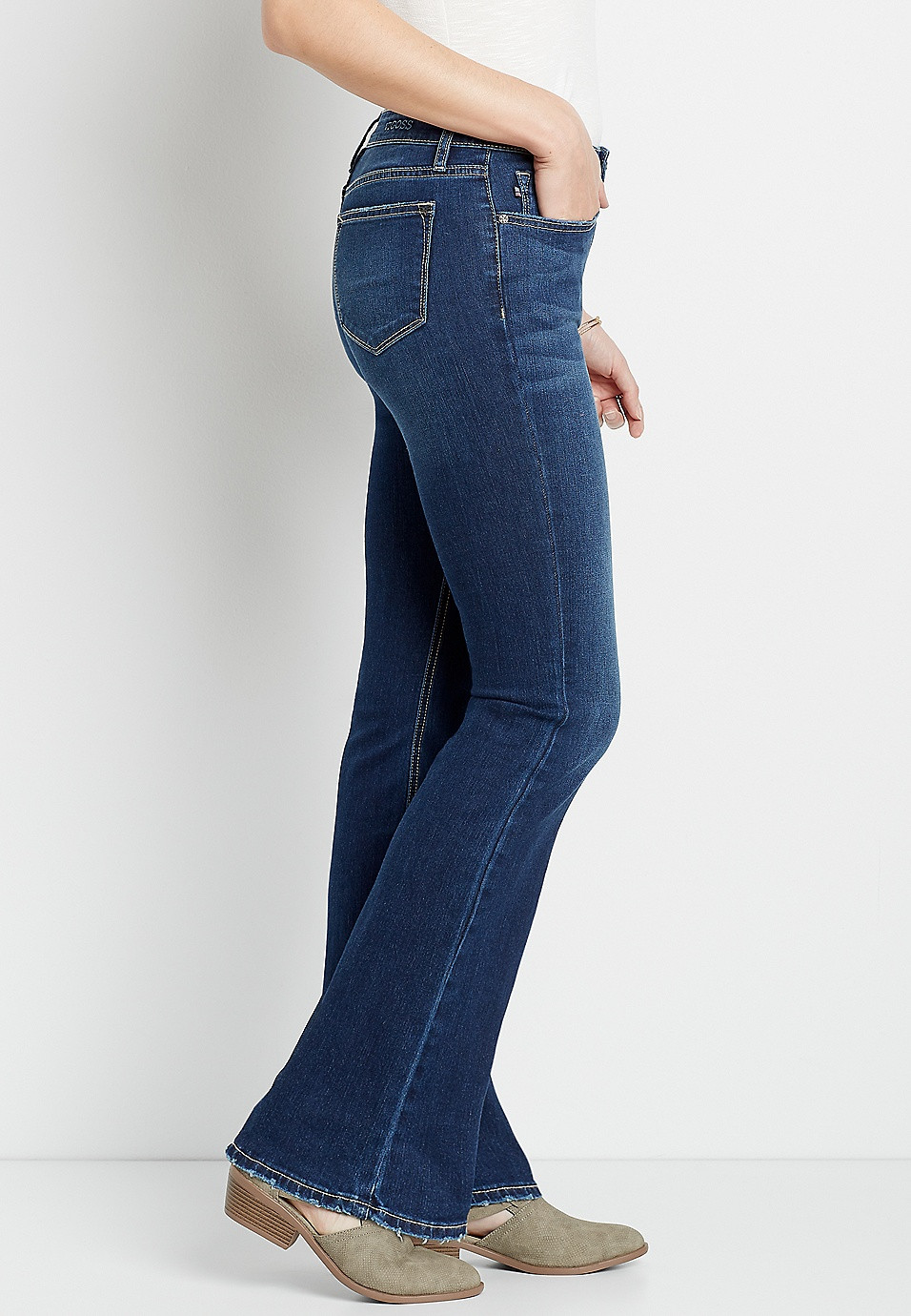 Vigoss® Marley Dark Wash Bootcut Jean | Maurices