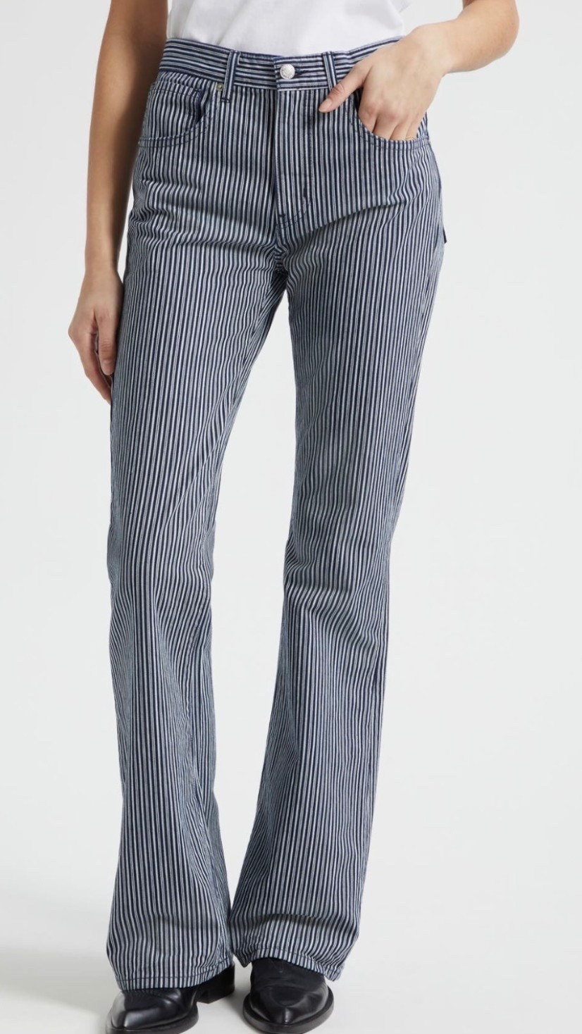 My absolute favorite and best fitting jeans are on sale in this great pinstripe.

#LTKU #LTKSaleAlert #LTKOver40