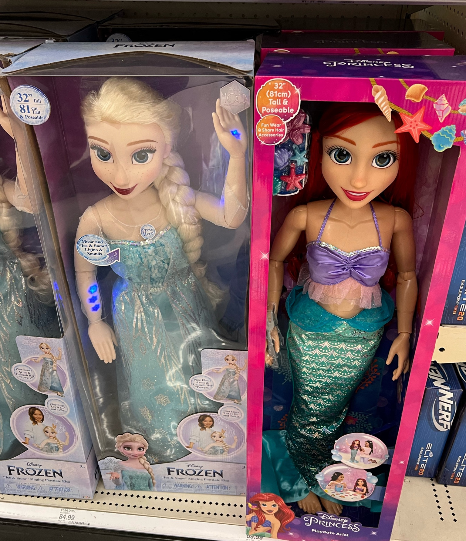 CHRISTMAS WISH LIST • LIFESIZE ELSA AND ARIEL • HOLIDAY GIFT GUIDE • GIFT GUIDE FOR TODDLERS • KIDS • DISNEY • FROZEN • THE LITTLE MERMAID 

#LTKGiftGuide #LTKfindsunder100 #LTKkids