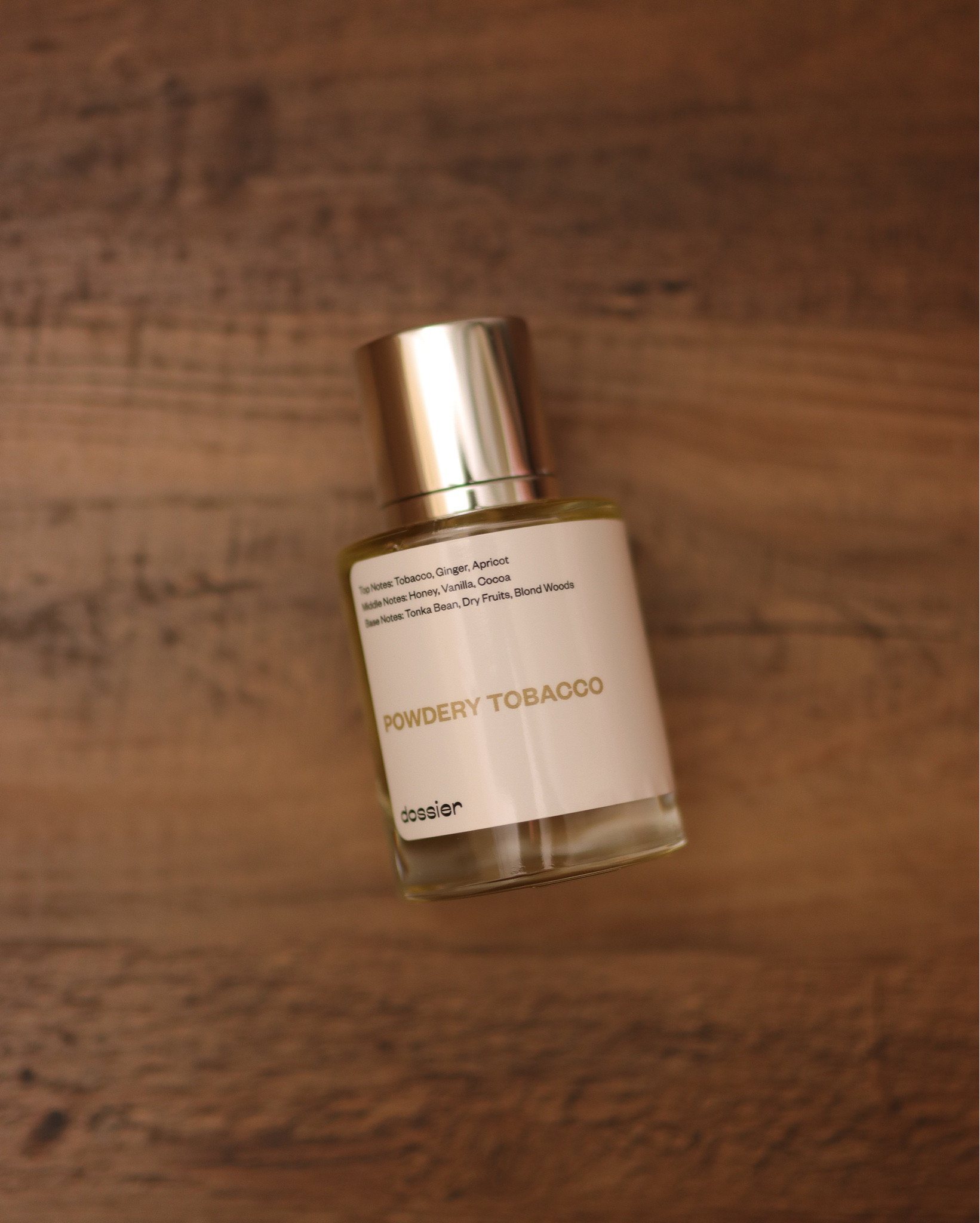 Dossier Powdery Tobacco smells bombbbb! It’s a smoky vanilla, and I love it!