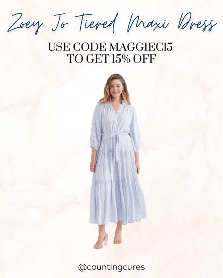 Use code MAGGIEC15 to get 15% off on this tiered dress from Hermoza!

#maxidress #vacationoutfit #springfashion #onsaletoday

#LTKstyletip #LTKsalealert #LTKSeasonal