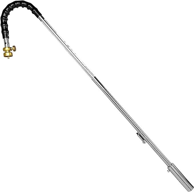 Flame King YSNPQ810CGA Propane Torch Weed Burner with Integrated Lighter, Silver | Amazon (US)