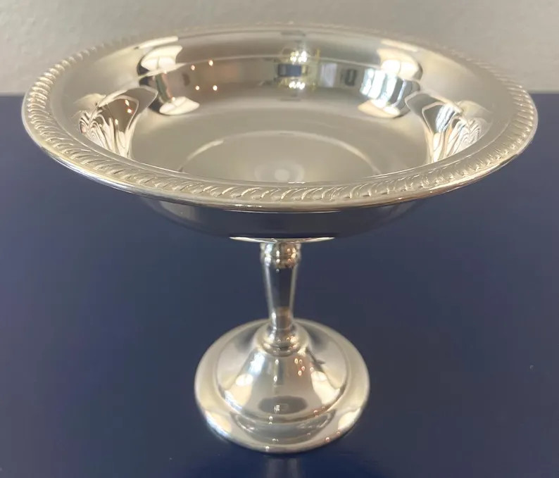 F.B. Rogers Silverplate Candy Dish Compote - Etsy | Etsy (US)