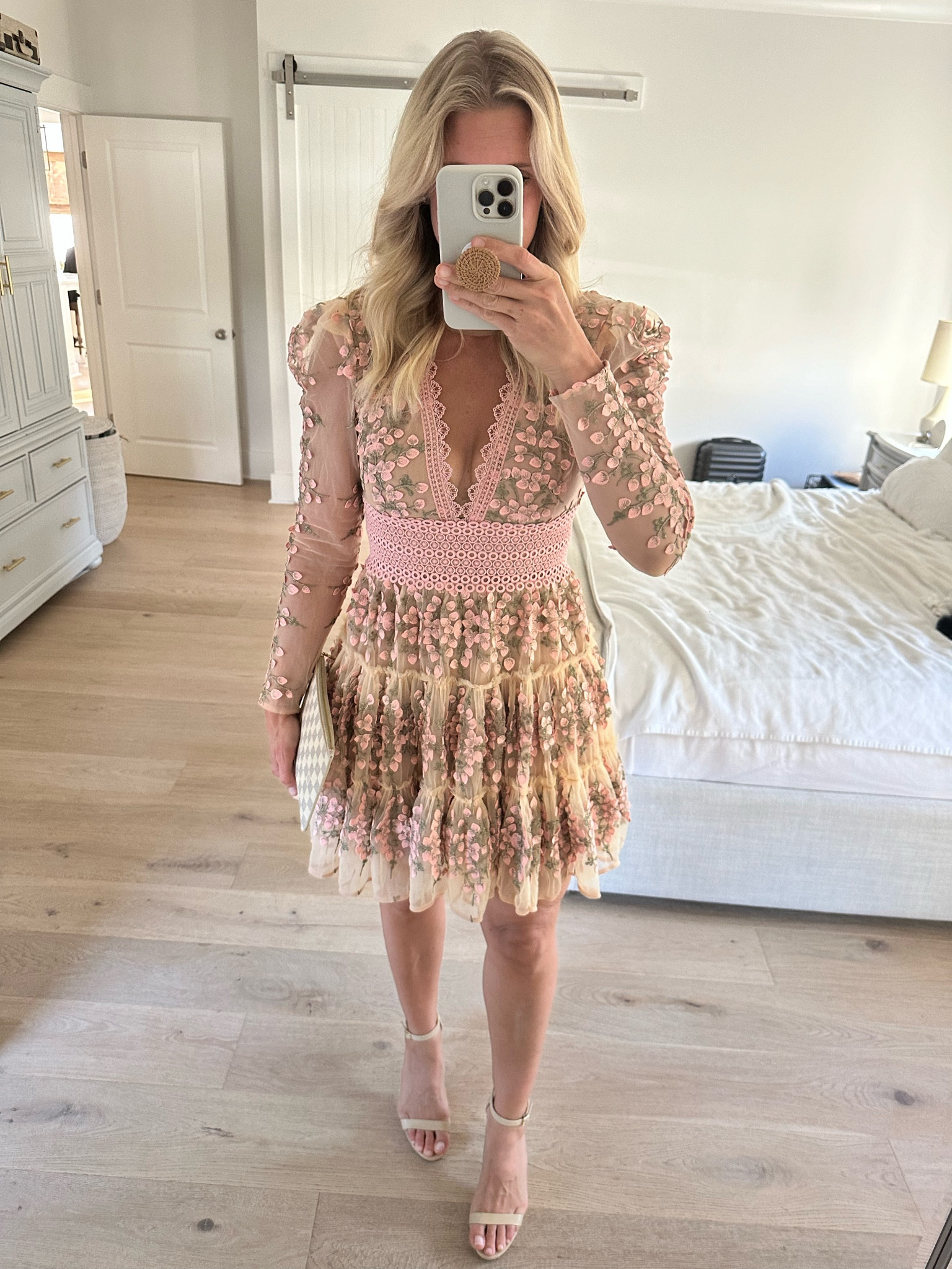 I absolutely love this dress I bought to wear to a wedding as a guest in Charleston. The quality and details are impeccable. Fits true to size. This is one of my absolute favorite dresses. 

#LTKShoeCrush #LTKWedding #LTKSaleAlert