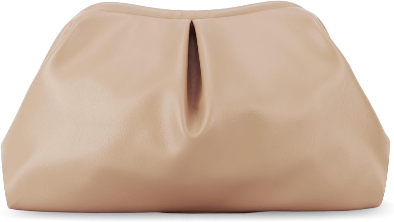 Emprier Soft Vegan Leather Clutch Purse for Women Dumpling Bag Pleated PU Evening Handbags for We... | Amazon (US)