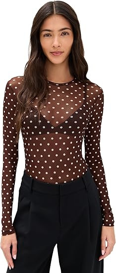 LE BOP Women's Hannah Thong Bodysuit | Amazon (US)