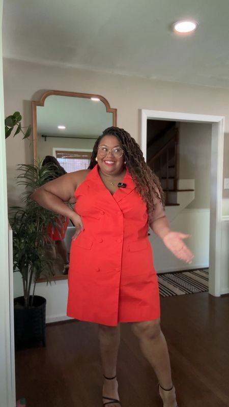 Target x Jeneé Naylor Drop! 
A great BOSS dress that works with a blazer or girls day out! 
Love this dress! Pro Tip: had to size up on this one in the tummy area and it made the chest area too big, but having a tailor helps with that! 

Wearing a size 26. Normally a 22. 

#LTKPlusSize #LTKWorkwear #LTKFindsUnder50