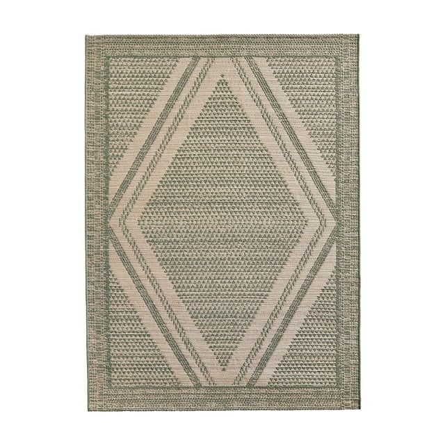 Better Homes & Gardens Sage Natural Diamond Rug by Dave & Jenny Marrs, 7'X10' | Walmart (US)