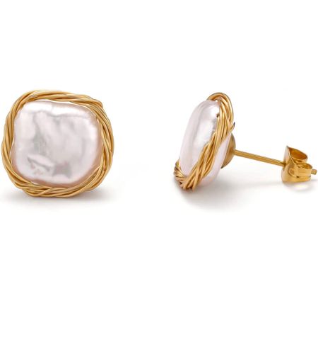 Pearl & hood stud earrings, Mother’s Day gift 

#LTKunder50 #LTKunder100 #LTKGiftGuide