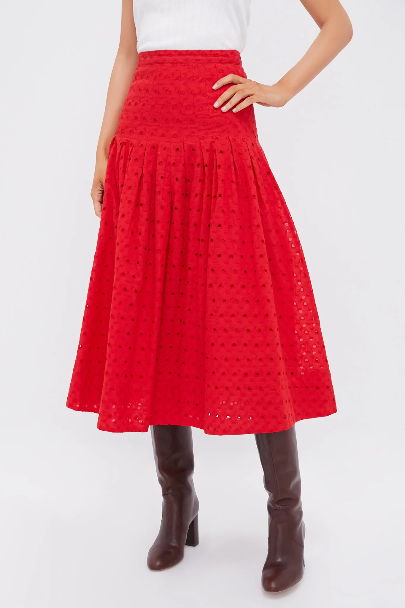 Red Rose The Rhythm Skirt | Tuckernuck (US)