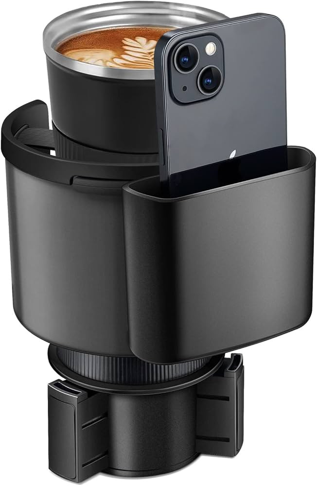 TYKOR Car Cup Holder Expander, Cup Holder Extender Adapter for Car with Adjustable Base, Fits YET... | Amazon (US)