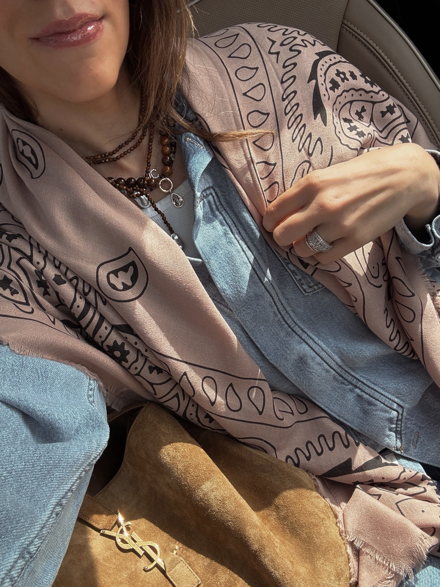 The perfect necklace stack. 

#LTKmomlife #LTKdayinmylife