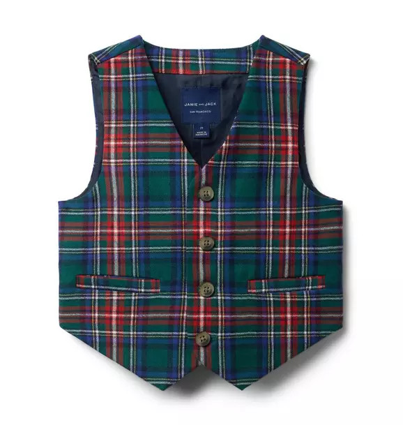 The Tartan Vest | Janie and Jack