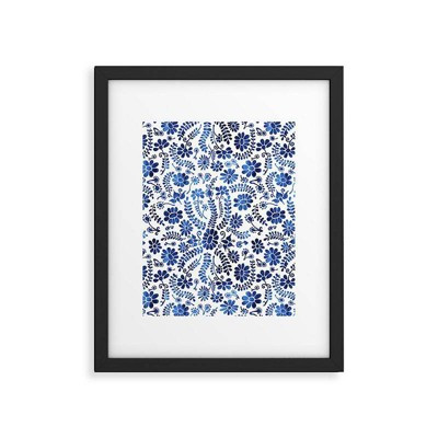 Schatzi Brown Mexico City Flower Framed Wall Art - Deny Designs | Target