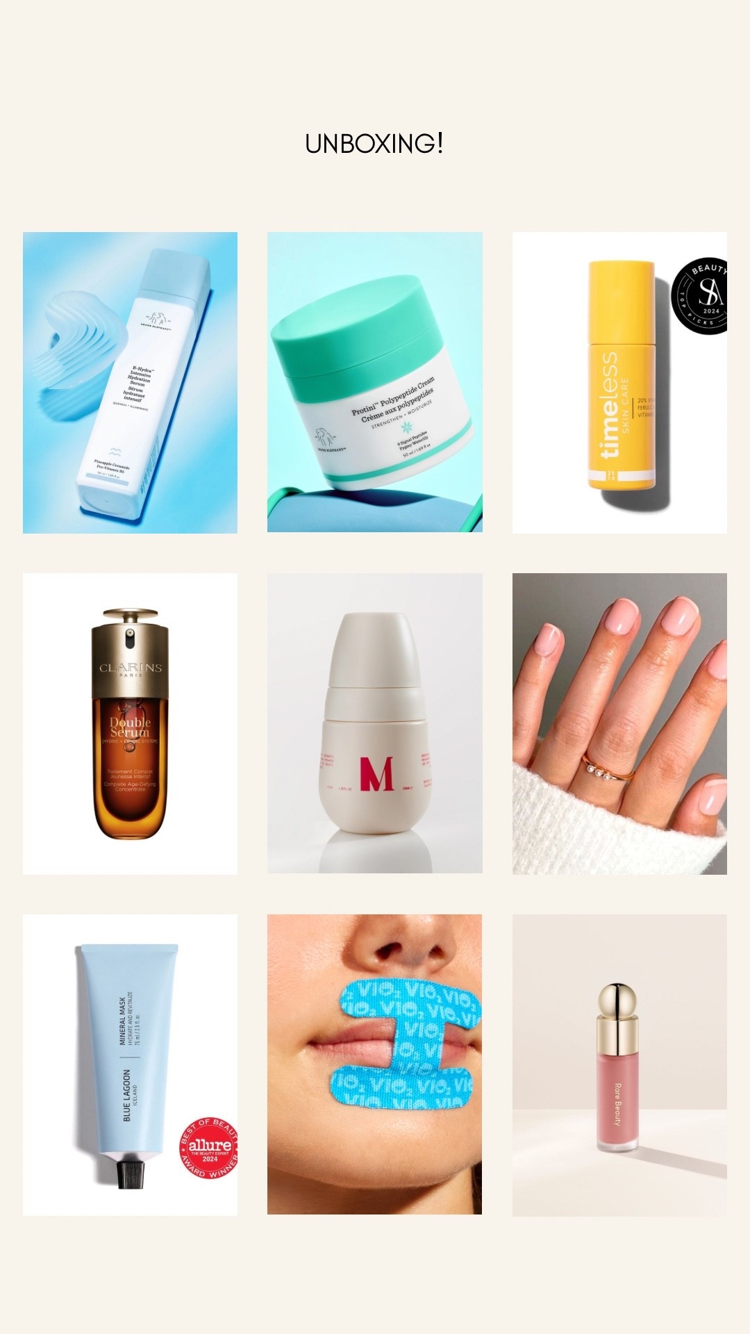 A little bit of everything: skincare and make up, mouth tape, magnetic nails! 

#LTKselfcare #LTKSeasonal #LTKBeauty