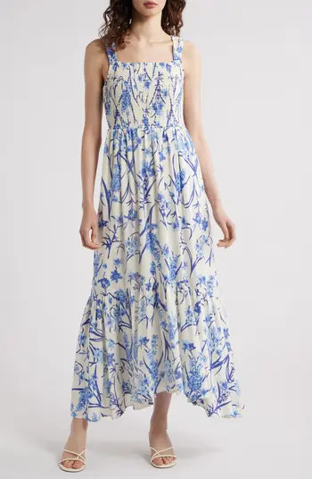 Chelsea28 Smocked Tiered Maxi Dress | Nordstrom | Nordstrom