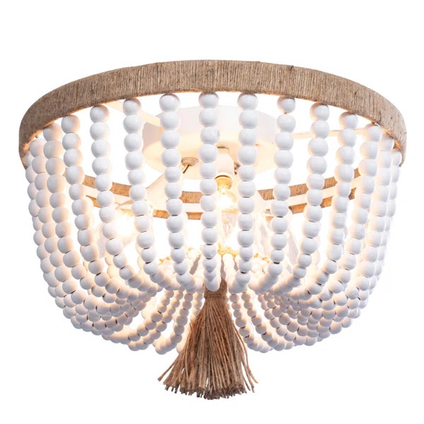 Wynter 3 - Light 12.6'' Unique/Statement Dome Flush Mount | Wayfair North America
