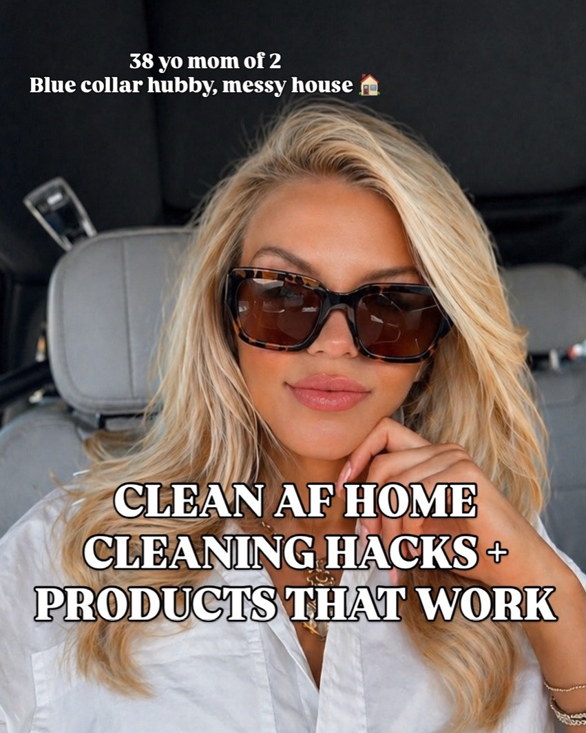 Type “CLEAN AF” and I’ll send a DM straight to your inbox with details on my favorite cleaning hacks + finds that work! 🫧🧺🧼 have you tried any of these?! 

#cleaninghacks #amazonfinds #amazon #cleaningtips @amazon

I earn from qualifying purchases🤍 but only share things I genuinely use and love! X