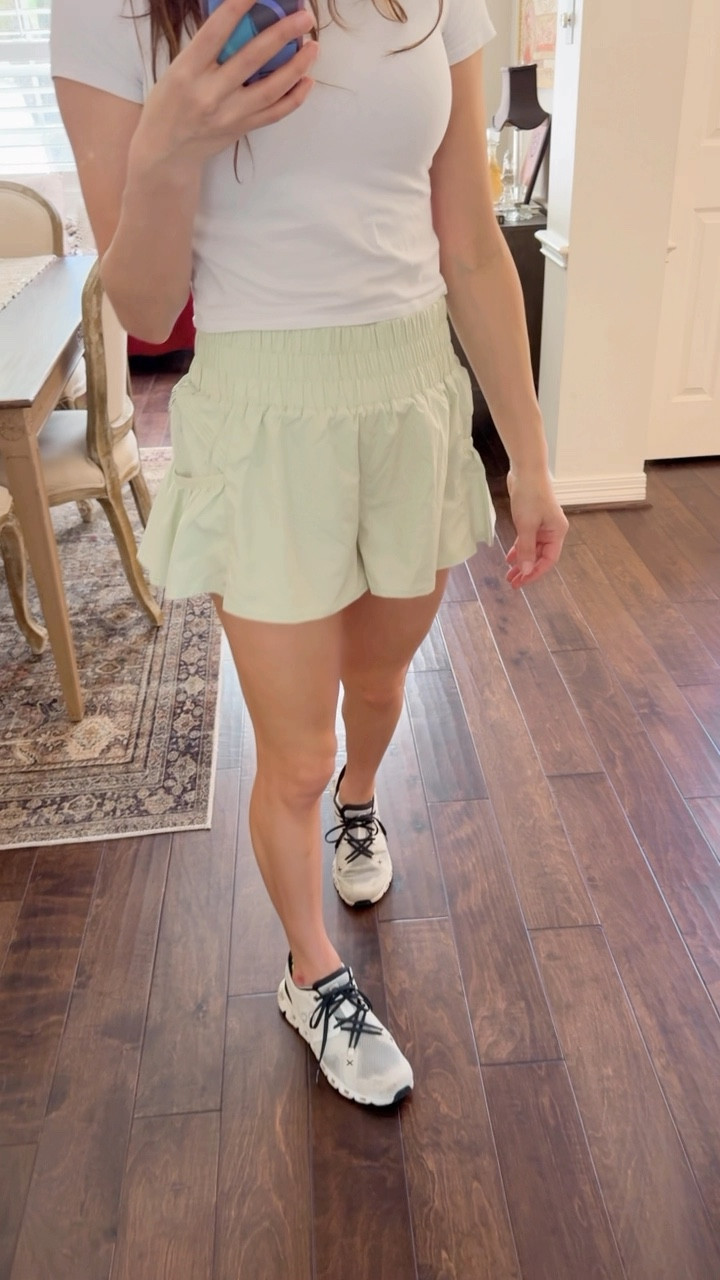 Summer must-have. FP Get Your Flirt on Shorts. Wearing size small.

#LTKfindsunder100 #LTKActive